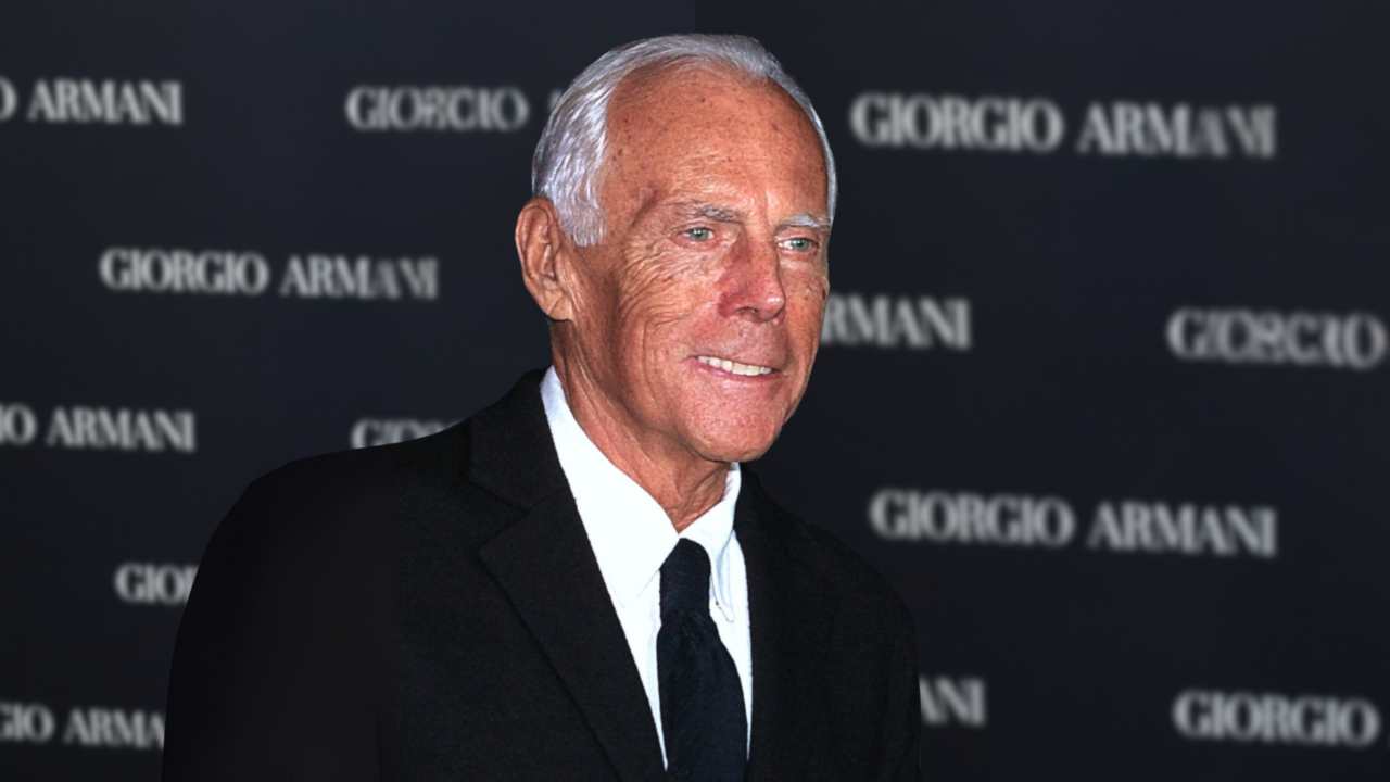 Giorgio Armani muió a los 91 años