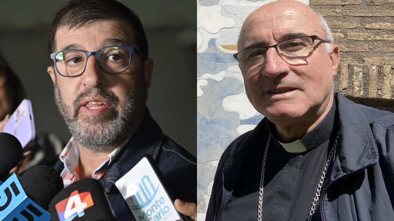 Pereira cruzó a Sturla por meterse en temas políticos desde una posición religiosa (fotos de archivo)