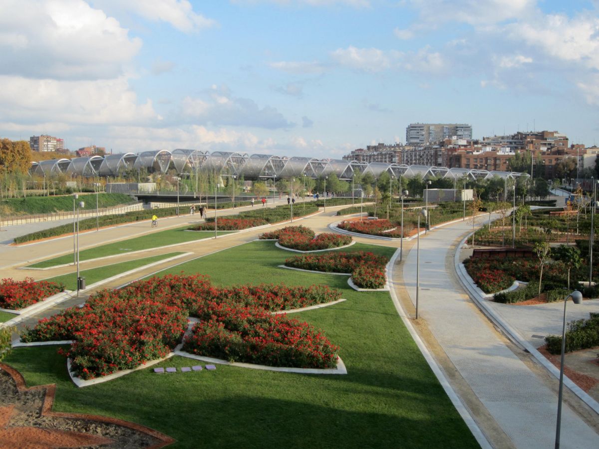 Parque Madrid Río, que se hizo tras la creación del túnel