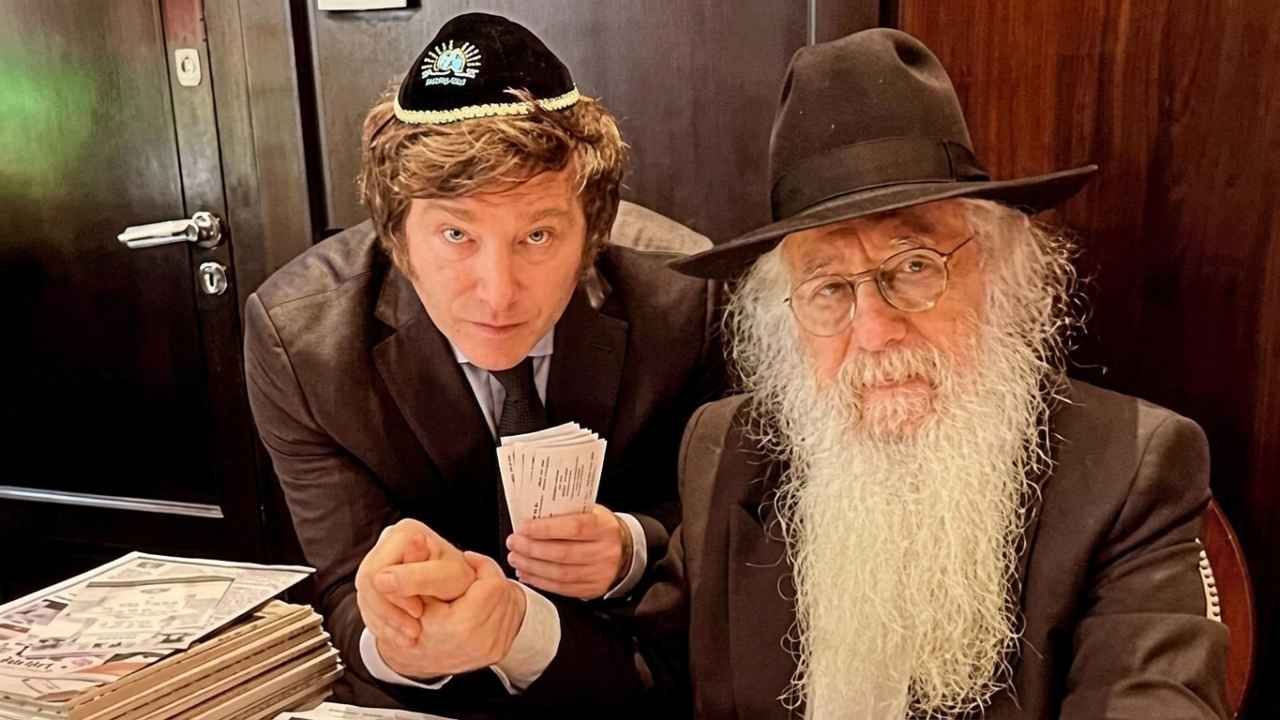 Javier Milei es seguidor de la secta Jabad Lubavich
