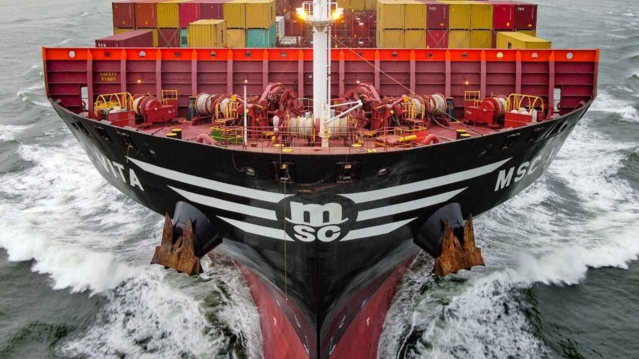 MSC es la naviera más grande del mundo. Foto: WmkDrone