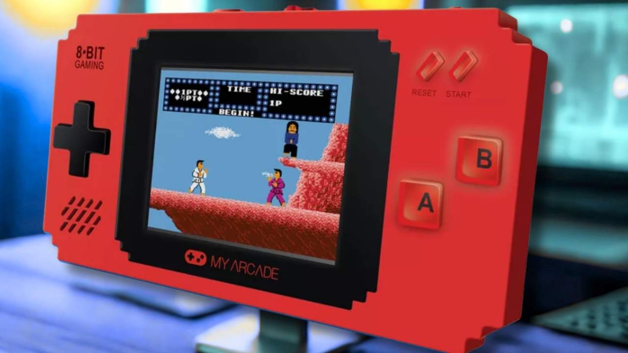 Consola Retro My Arcade Pixel Con 300 Juegos Micro Player Pro