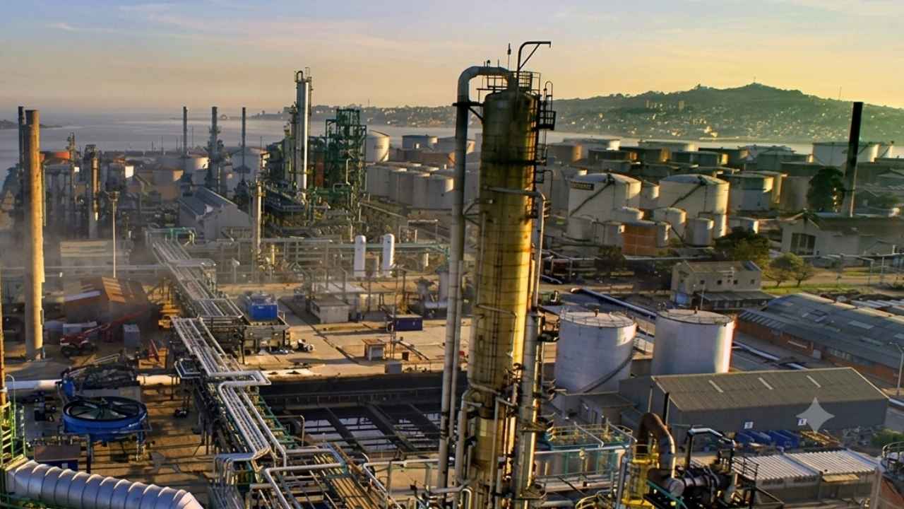 Refinería de ANCAP en La Teja