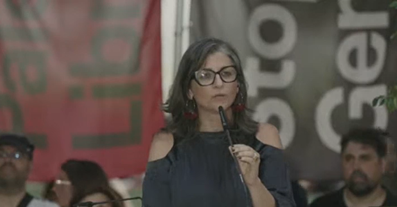 La nuevamente electa relatora de la ONU, Francesca Albanese.