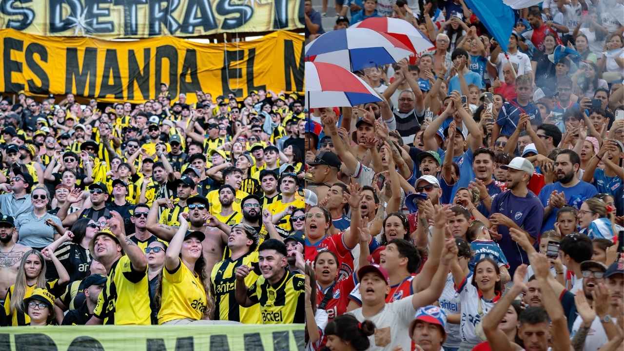 Fotos cortesía de Nacional y Peñarol
