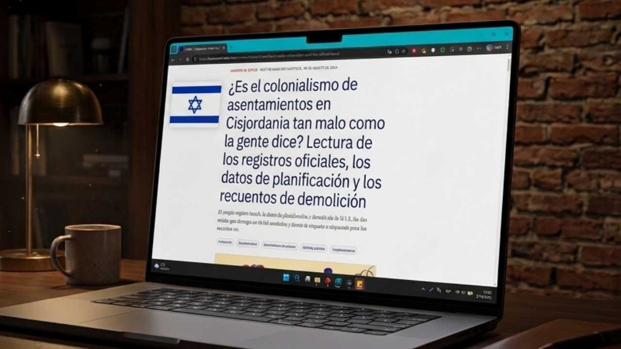 Imagen del sitio web falso "Hanover Institute"
