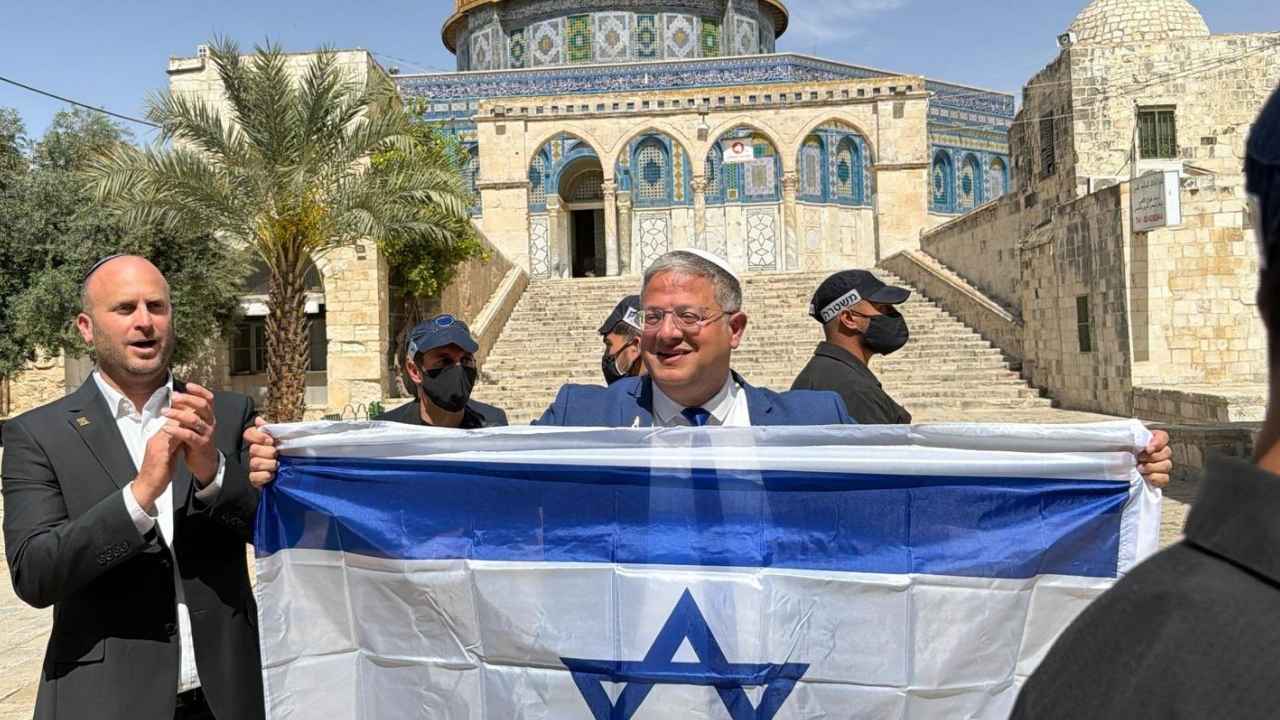Itamar Ben Gvir es el ministro de Seguridad Nacional de Israel