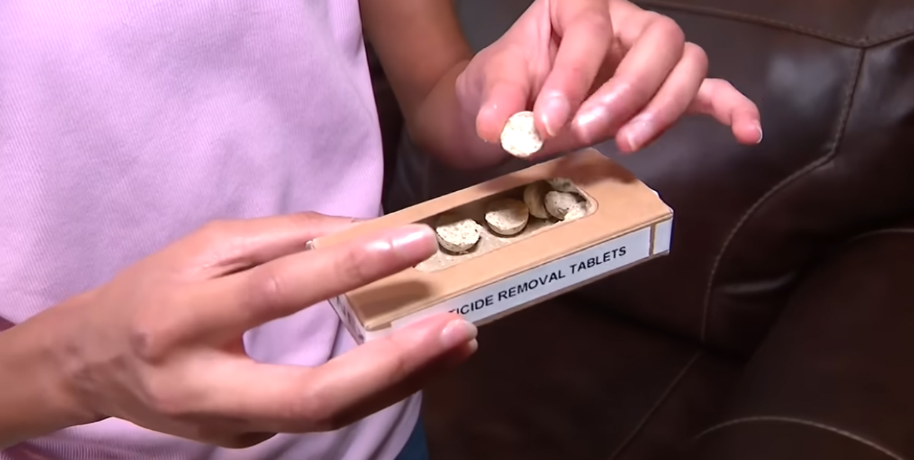 La niña de 13 años creó un filtro que elimina algunos de los químicos tóxicos y de contaminación que son dañinos para la vida.
