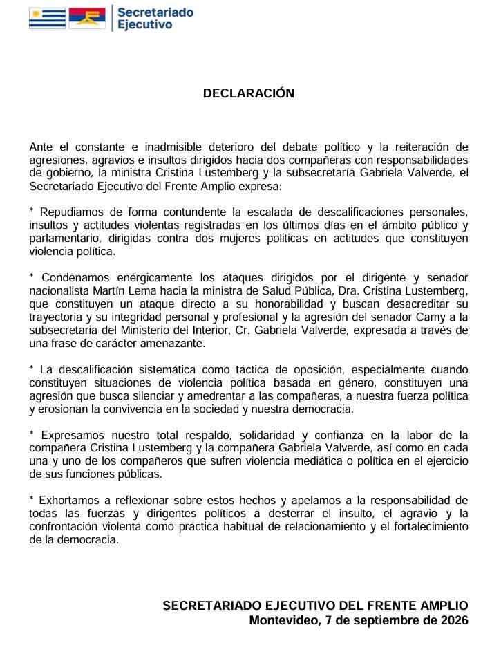 declaracion frente ampli