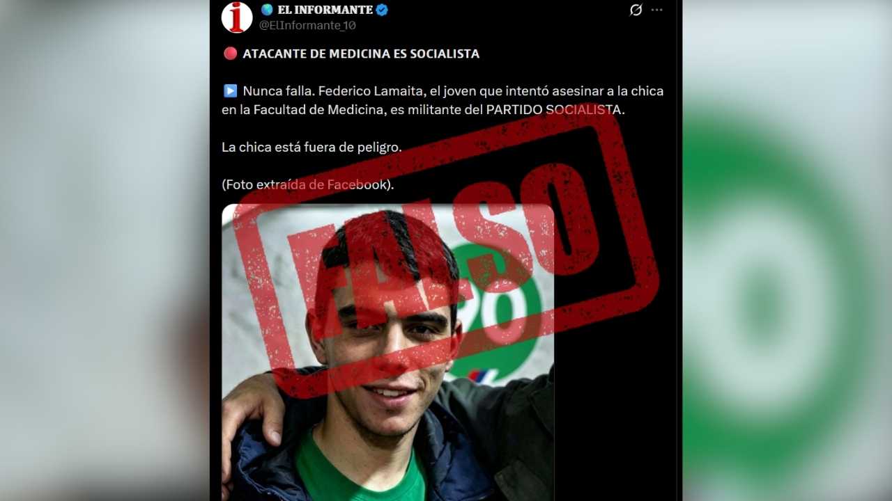 falso agresor facultad medicina