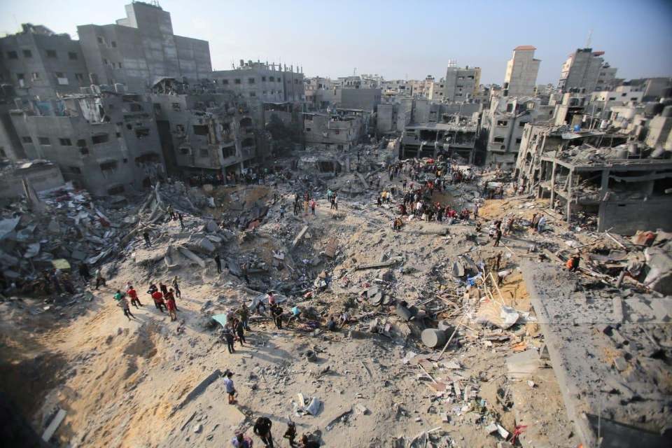 El número de muertos en Gaza asciende a 73.910. Foto cortesía de la agencia de noticias palestina WAFA