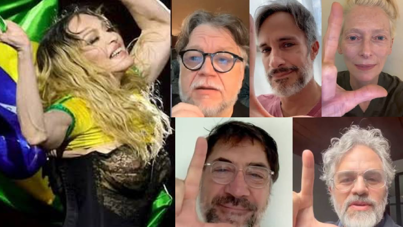 Una larga lista de personalidades reconocidas del mundo de la cultura popular global como artistas de hollywood y estrellas pop, se pronunciaron en favor de la reelección de Lula.